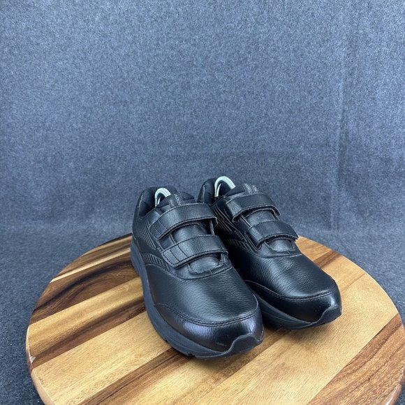 Brooks Women Addiction Walker V-Strap 2 Sneaker 11 Black Slip Resistant Work - Picture 3 of 12